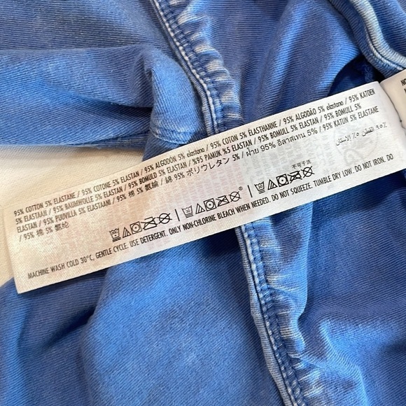 WALT DISNEY WORLD • Size Medium • Blue distressed whitewashed leggings - Picture 6 of 13